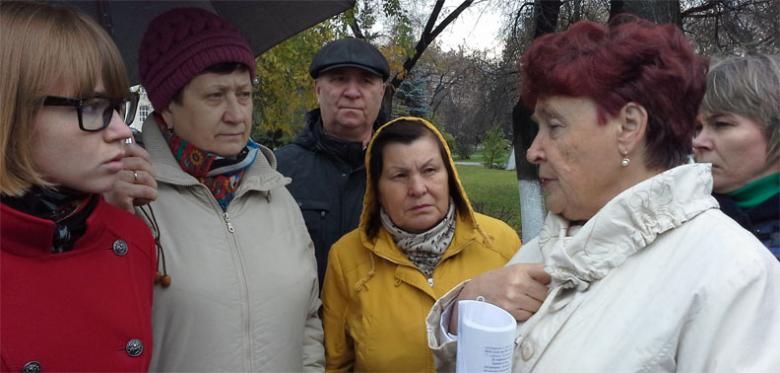 Тамара Казанцева встретилась с обманутыми дольщиками