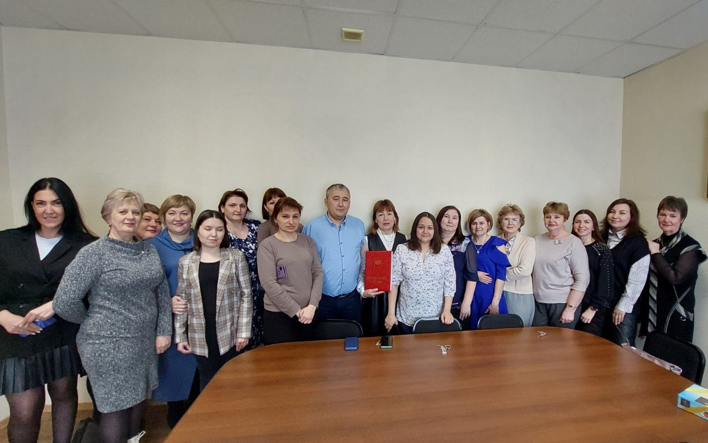 Регина Юхневич встретилась с трудовым коллективом управляющей компании «Жилсервис»