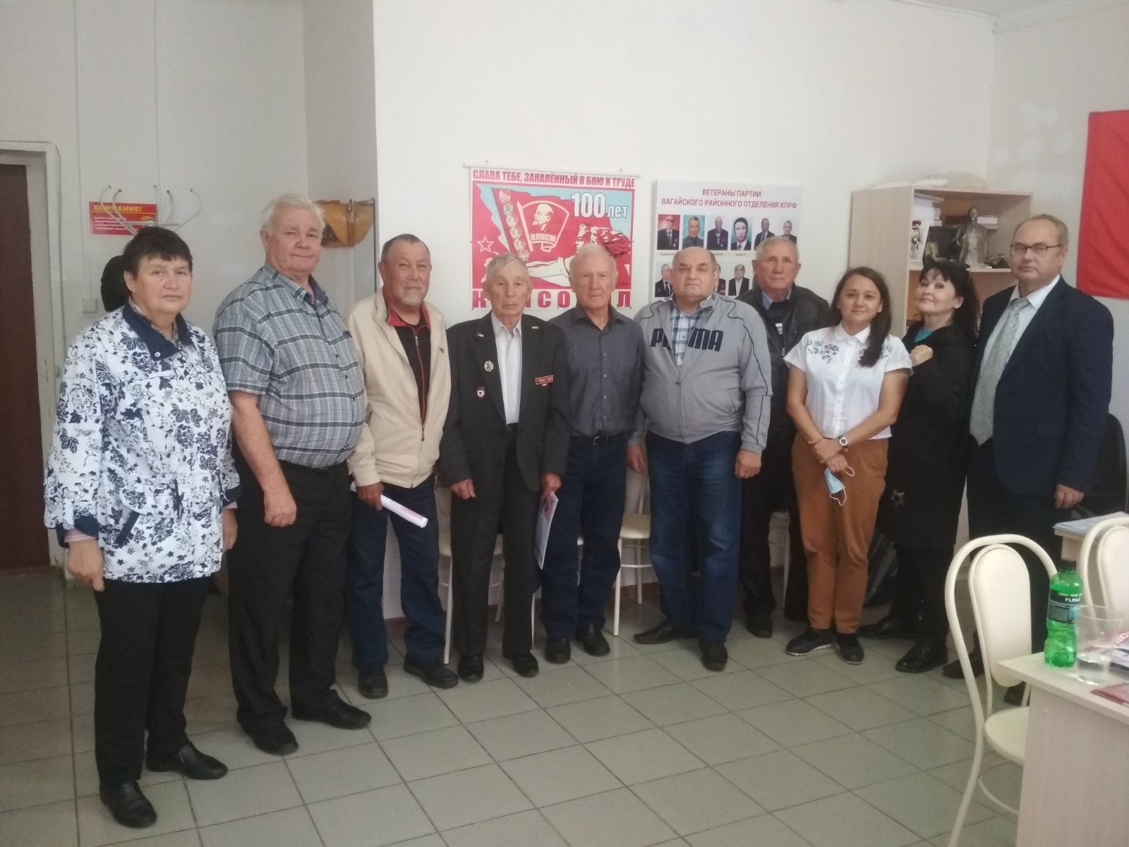 В рамках избирательной кампании агитмобиль КПРФ побывал в Вагайском районе