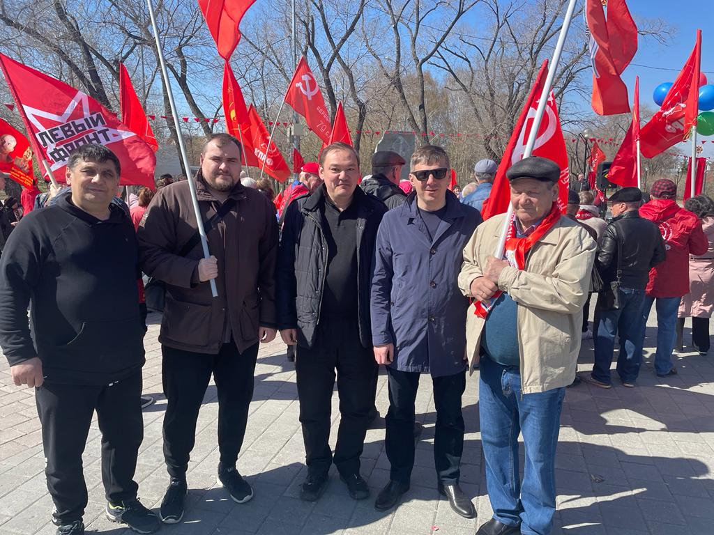 В Тюмени состоялся митинг, посвященный дню Международный солидарности трудящихся