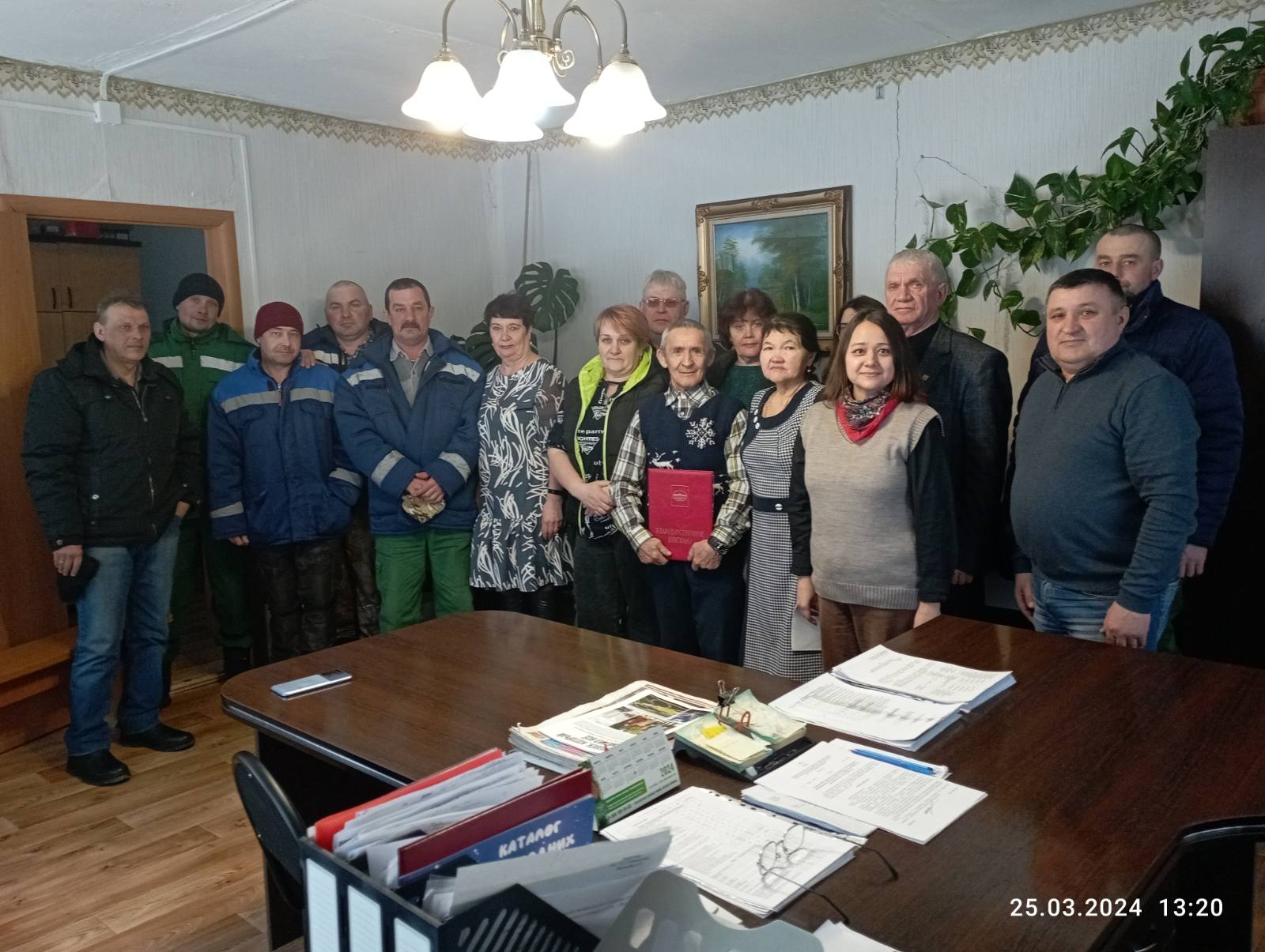 Регина Юхневич встретилась с трудовым коллективом Вагайского лесничества
